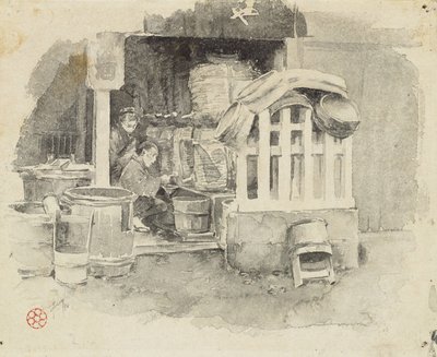 Dove si Vende il Sake, 1890 da Robert Frederick Blum