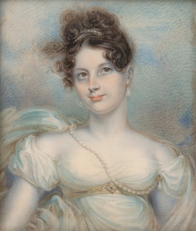 Signora Manigault Heyward Susan Hayne Simmons, ca. 1813 da Robert Fulton
