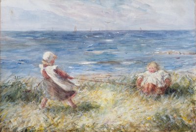 Giocando sulla riva da Robert Gemmell Hutchison