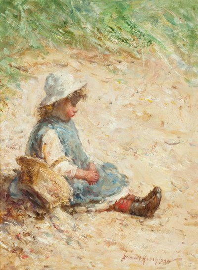 Sulla spiaggia da Robert Gemmell Hutchison