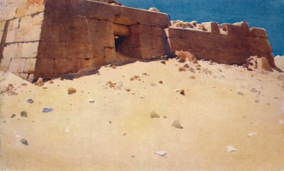 Mastaba sotto la seconda piramide, c1880, 1904 da Robert George Talbot Kelly