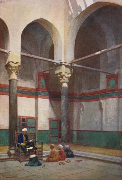 Sebeel della Moschea del Sultano Kelaun, c1880 da Robert George Talbot Kelly