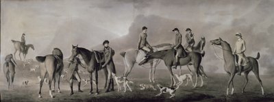 Tom Conolly di Castletown a caccia con i suoi amici, 1769 da Robert Healy