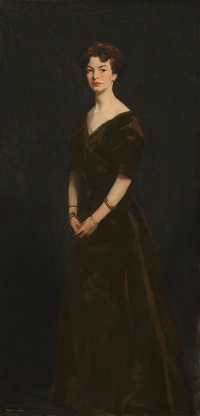Edith Reynolds, 1908 da Robert Henri