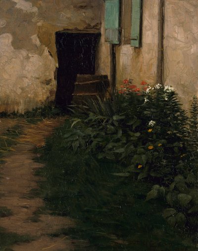 Un sentiero del giardino, 1896 da Robert Henry Logan
