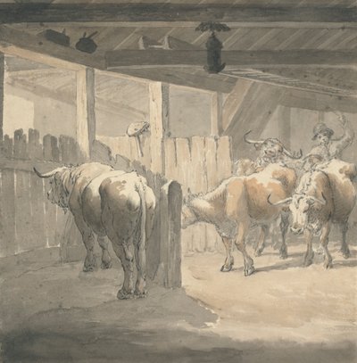 Stalla per mucche da Robert Hills