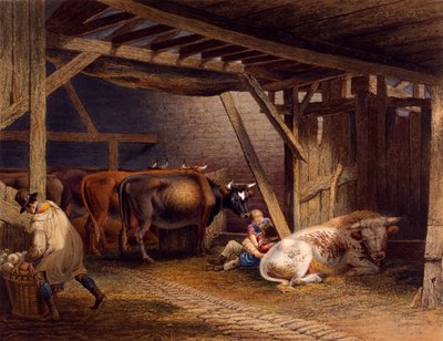 Stalla per Mucche da Robert Hills