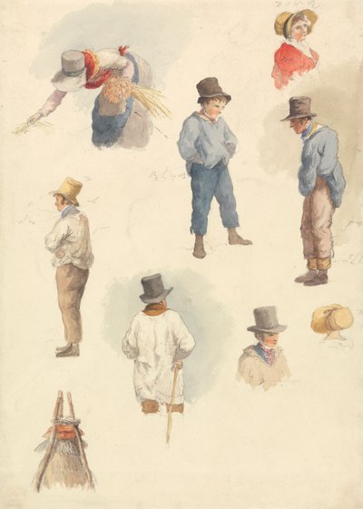Lavoratori agricoli e altri studi da Robert Hills