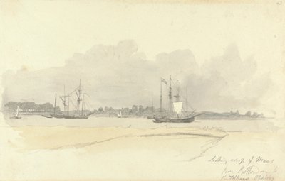 Guardando Attraverso il Maas da Rotterdam da Robert Hills