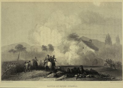 La battaglia di Eutaw Springs nel 1781 da Robert Hinshelwood