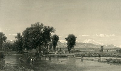 Le Montagne Rocciose, 1874 da Robert Hinshelwood