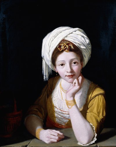 Ritratto di una signora come la Sibilla Cumana, 1778-1789 da Robert Home
