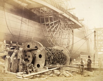 Isambard Kingdom Brunel (1806-59) accanto al 