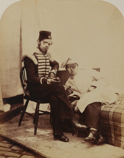 Lockart, 31° Reggimento di Fanteria (Huntingdonshire), 1856 da Robert Howlett