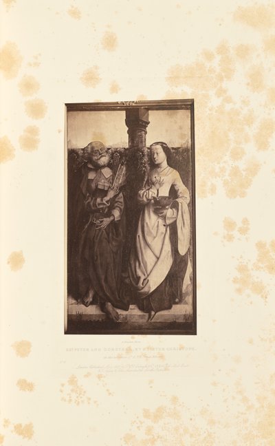 Santi Pietro e Dorotea, di Meister Christoph da Robert Howlett