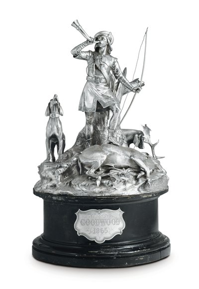 La Coppa del Maggiordomo, disegnata da Harrison Weir, Goodwood da Robert II Garrard