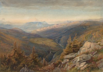 Vista sulle montagne da Robert J. Pattison