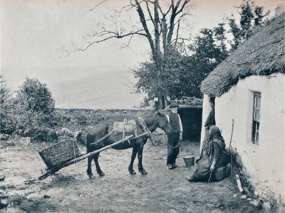 Una discesa di zolle di Gendun, c. 1903 da Robert John Welch