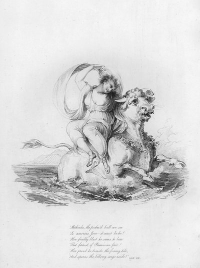 Anacreonte, Ode LIV da Robert Kerr (after) Porter