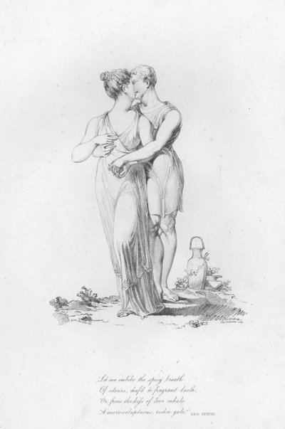Anacreonte, Ode XXXVIII da Robert Kerr (after) Porter