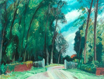 Il cancello del maniero, c.1942-43 da Robert Kirkland Jamieson