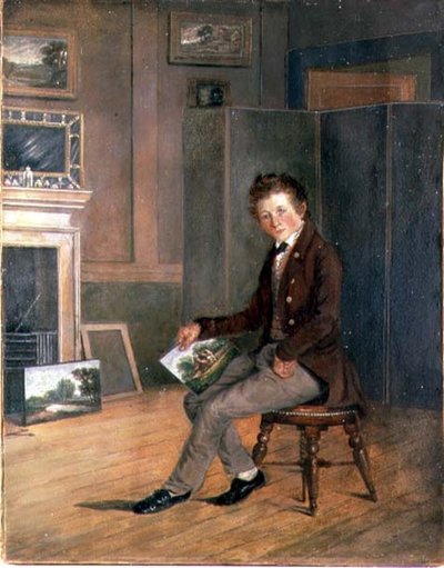 Ritratto di Joseph Stannard da giovane da Robert Ladbrooke