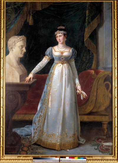 Ritratto a figura intera di Maria-Paulette detta Paolina Bonaparte, principessa Borghese da Robert Lefebvre