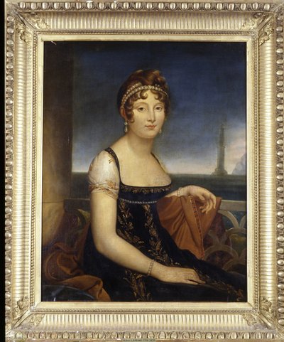 Marie-Paulette detta Paolina Bonaparte, Principessa Borghese (Sorella di Napoleone I) - di Robert Lefevre (1756-1830) da Robert Lefevre