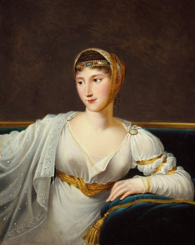 Ritratto della Principessa Paolina Borghese, moglie del Generale Leclerc da Robert Lefevre