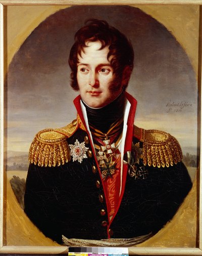 Ritratto di Pyotr Alexandrovich Chicherin (1778-1848) da Robert Lefevre