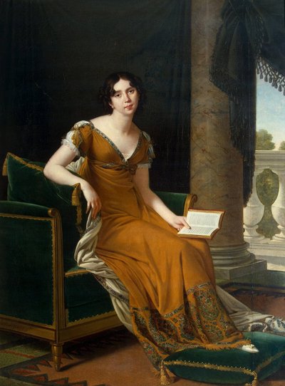 Ritratto di Yelizaveta Demidova da Robert Lefevre