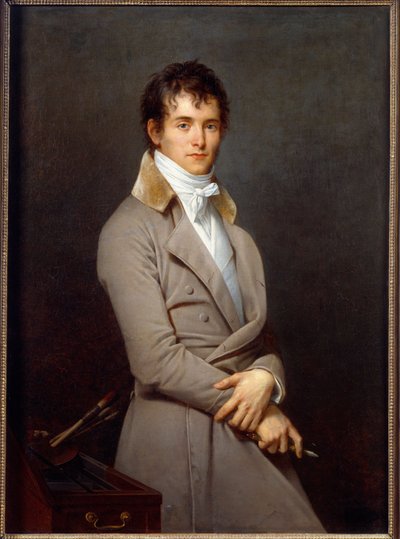 Ritratto del pittore Pierre Narcisse Guerin da Robert Lefevre
