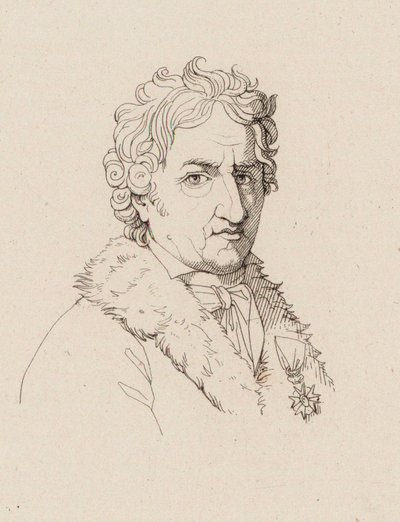 Ritratto del compositore Pierre-Alexandre Monsigny 1729-1817, c. 1810 da Robert Lefevre