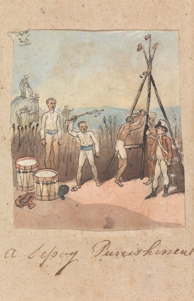 Punizione di un sepoy da Robert Mabon