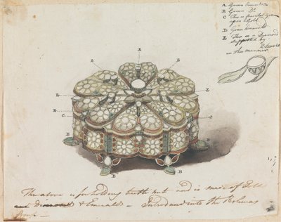 Scatola gioiello per noci di betel da Robert Mabon