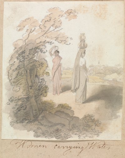 Donne che portano acqua da Robert Mabon