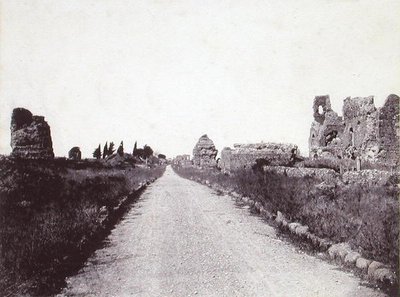 Veduta della Via Appia Antica da Robert MacPherson