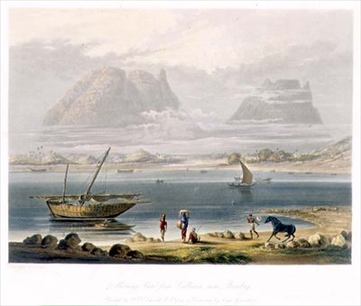 Veduta mattutina da Calliann, vicino a Bombay, da Volume I di 