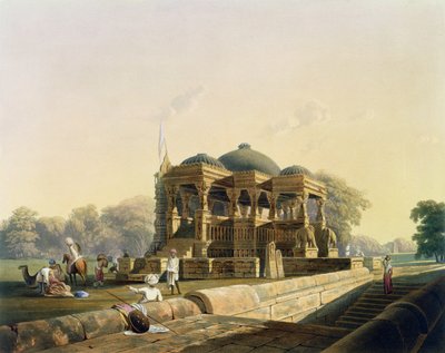 Antico tempio a Hulwud, dal Volume I di 
