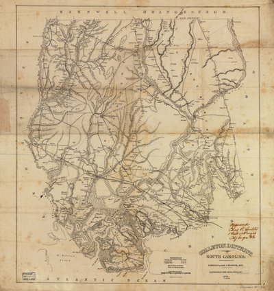 Distretto di Colleton, Carolina del Sud LOC 2006636733 da Robert Mills