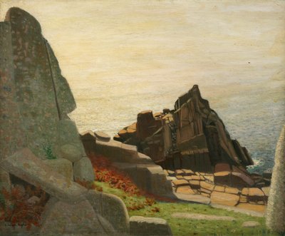 Sotto Carn Barges (rocce sotto Lamorna) da Robert Morson Hughes