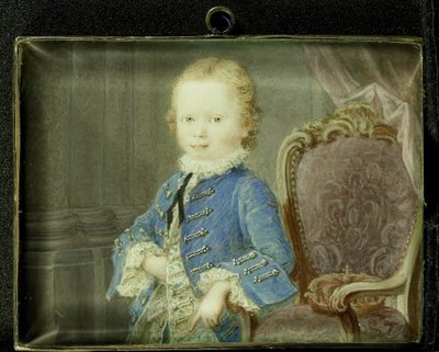 Guglielmo V (1748-1806), principe di Orange-Nassau, da bambino da Robert Mussard