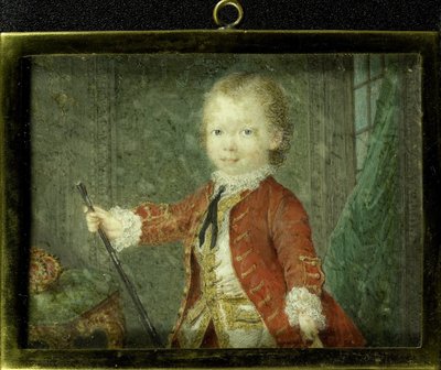 Guglielmo V (1748-1806), principe di Orange-Nassau, da bambino da Robert Mussard