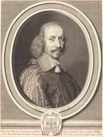 Cardinale Jules Mazarin da Robert Nanteuil