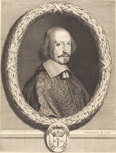 Cardinale Jules Mazarin da Robert Nanteuil