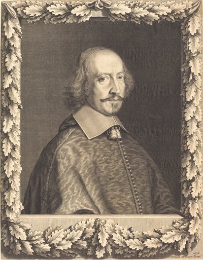 Cardinale Jules Mazarin da Robert Nanteuil