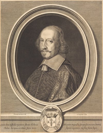 Cardinale Jules Mazarin da Robert Nanteuil
