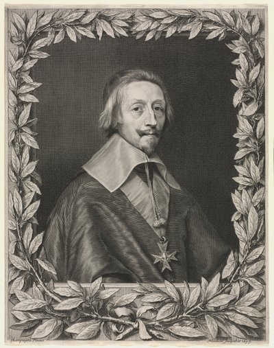 Cardinale Richelieu da Robert Nanteuil