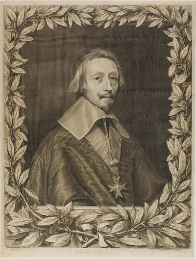 Cardinale Richelieu da Robert Nanteuil