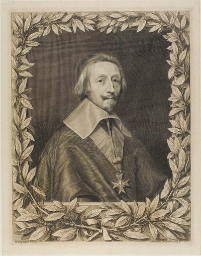 Cardinale Richelieu da Robert Nanteuil